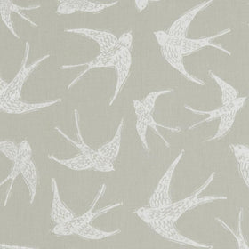 Clarke & Clarke Fly Away Fabric Taupe
