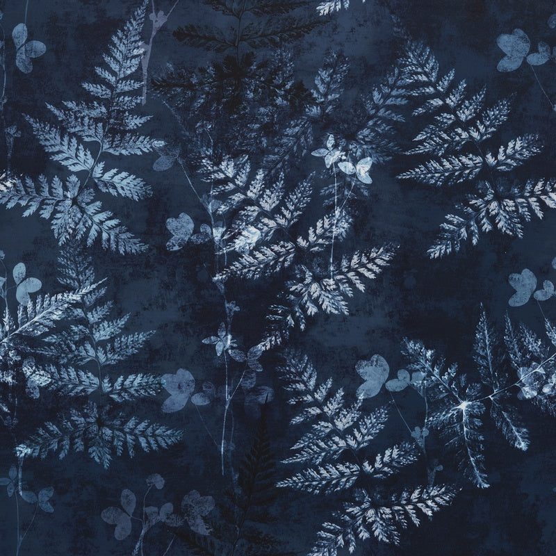 Ashley Wilde Folium Fabric Indigo