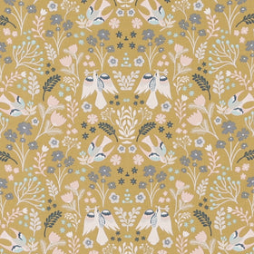 Folklore Fabric Ochre