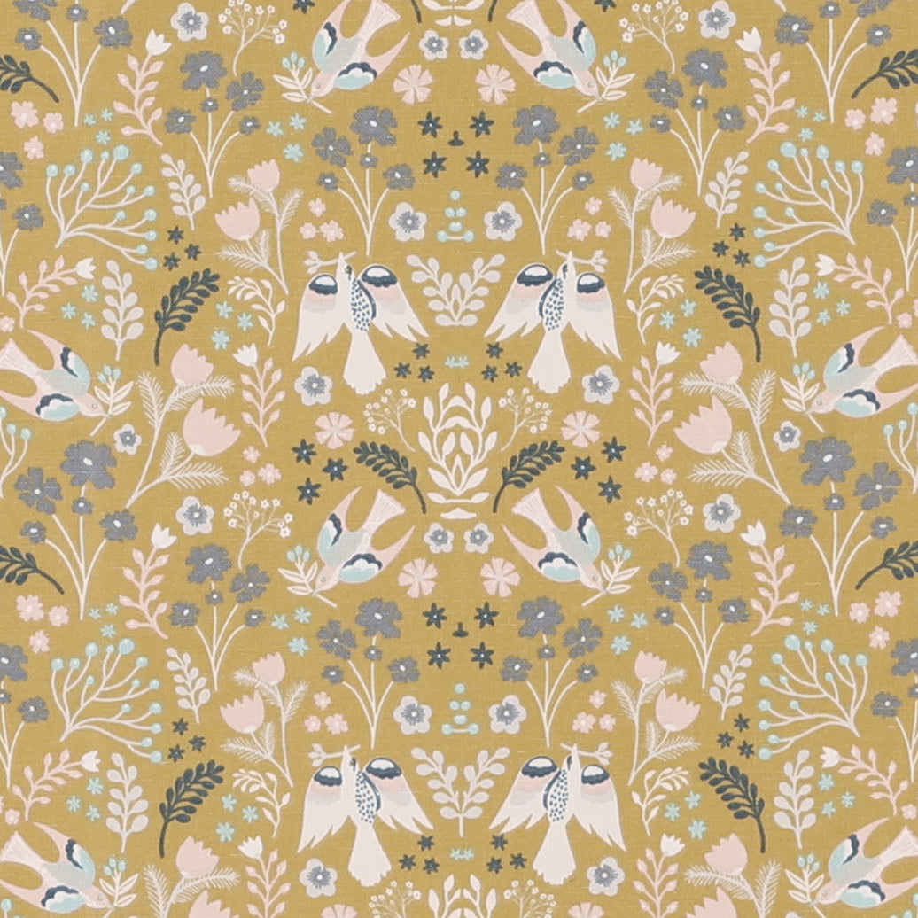 Folklore Fabric Ochre