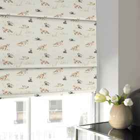 Fox Roman Blind Fox and Badger