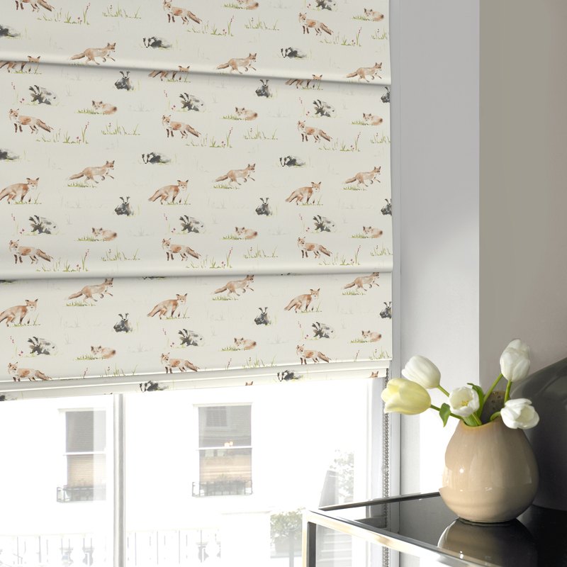 Fox Roman Blind Fox and Badger