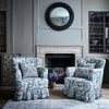 Francis Curtain Fabric Denim Midnight