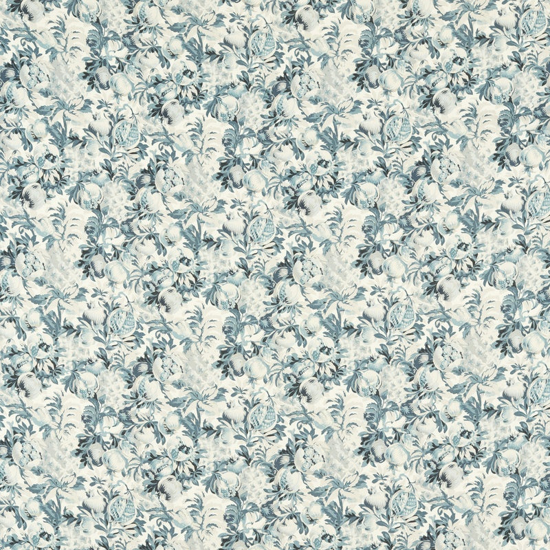 Francis Curtain Fabric Denim Midnight