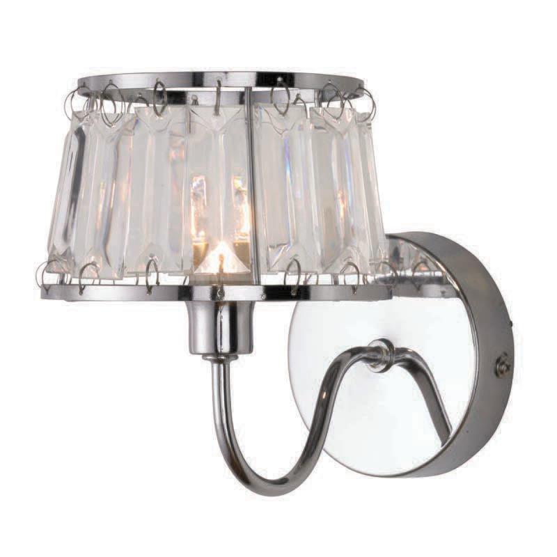 One Arm Gatsby Wall Light Chrome