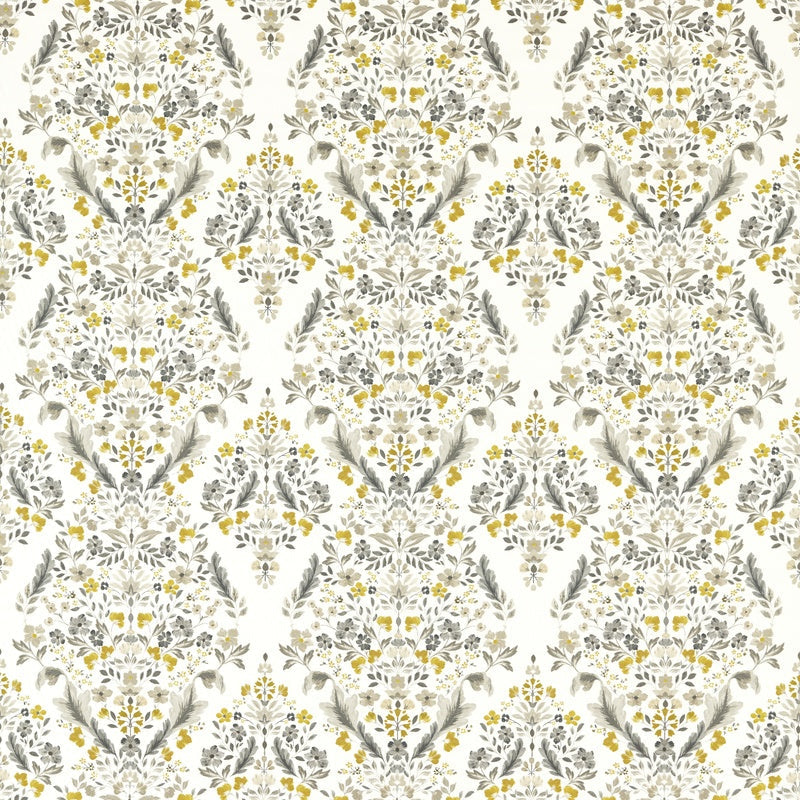 Gawthorpe Curtain Fabric Charcoal