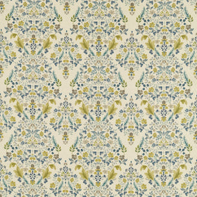 Gawthorpe Curtain Fabric Mineral Linen