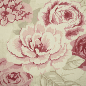 Clarke & Clarke Genevieve Fabric Raspberry