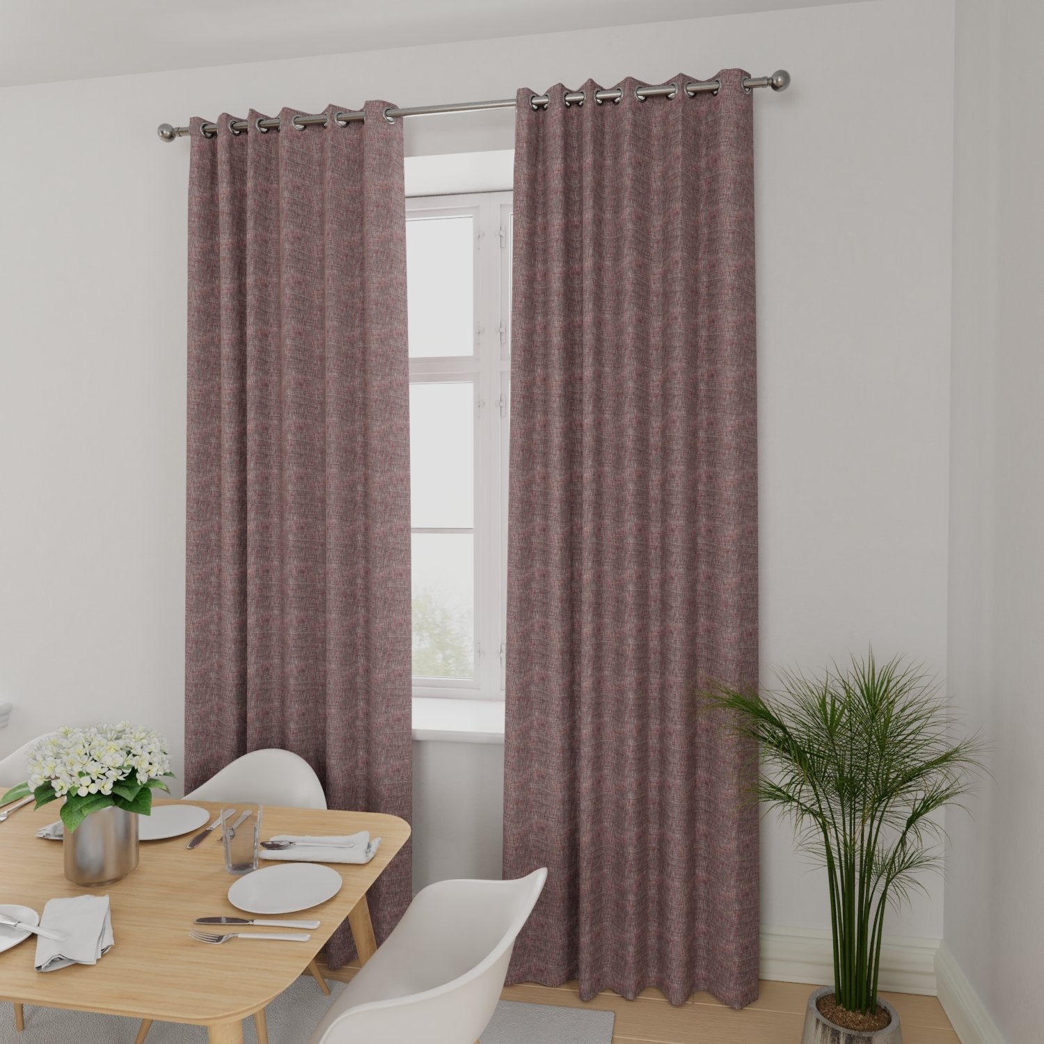 Georgia Curtains Berry