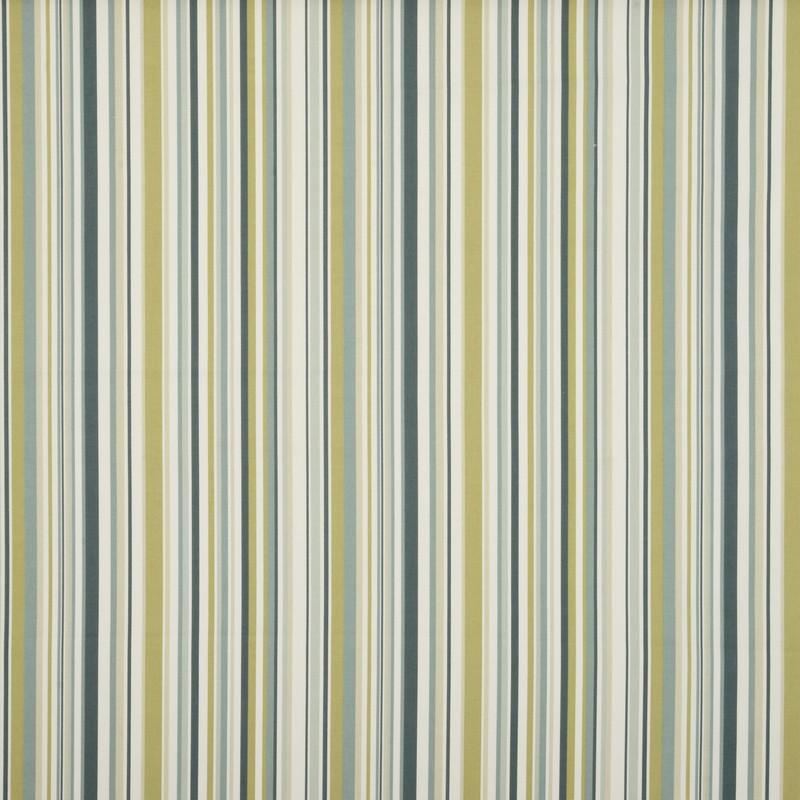 Goa Stripe Fabric Spruce