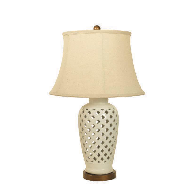 Capri Table Lamp Cream Cream