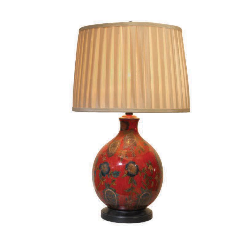 Manarola Table Lamp Red