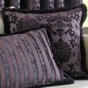 Hanover Ready Made Eyelet Curtains Damson