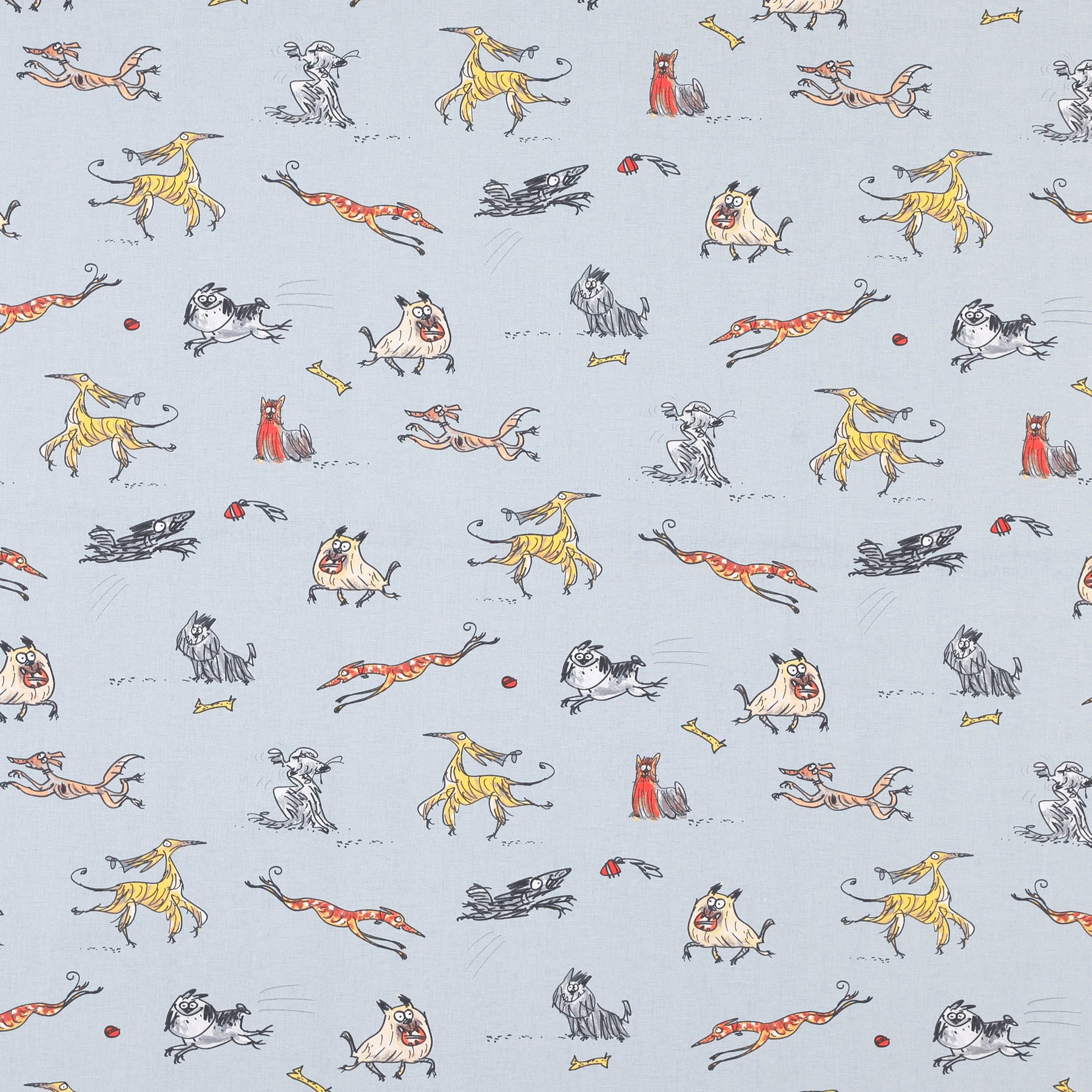Happy Hounds Fabric Multi