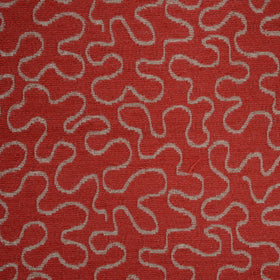 Harmony Curtain Fabric Rosso