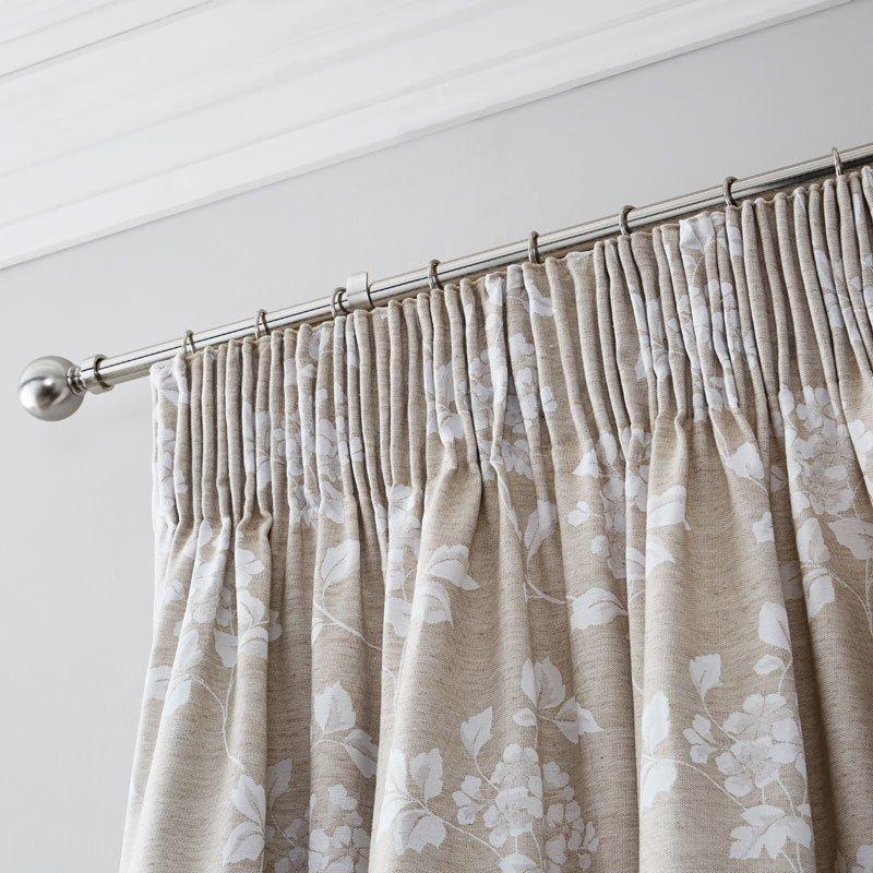 Headingham Ready Made Lined Curtains Linen