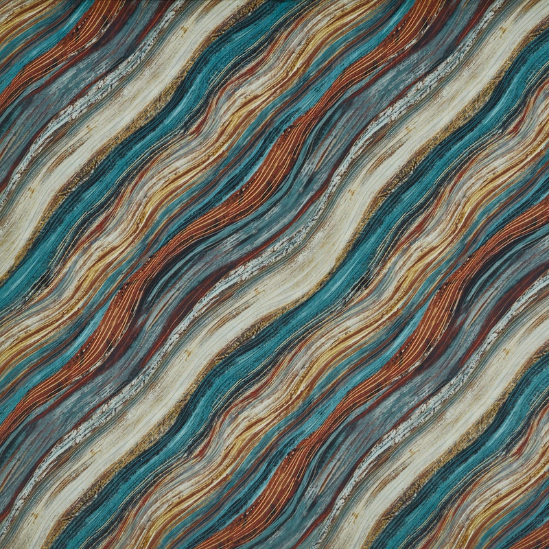 Prestigious Textiles Heartwood Velvet Fabric Peacock