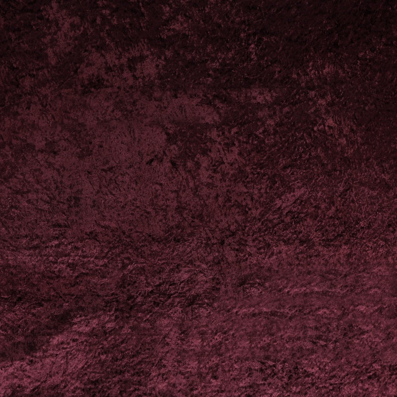 Heavy Crushed Bonded Velvet Fabric Burgundy