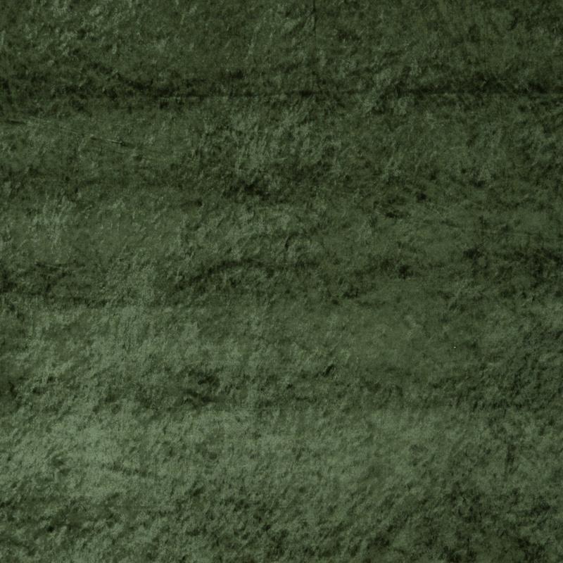 Heavy Crushed Bonded Velvet  Curtain Fabric Green