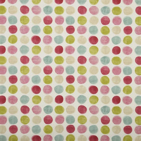 Helix Curtain Fabric Pink