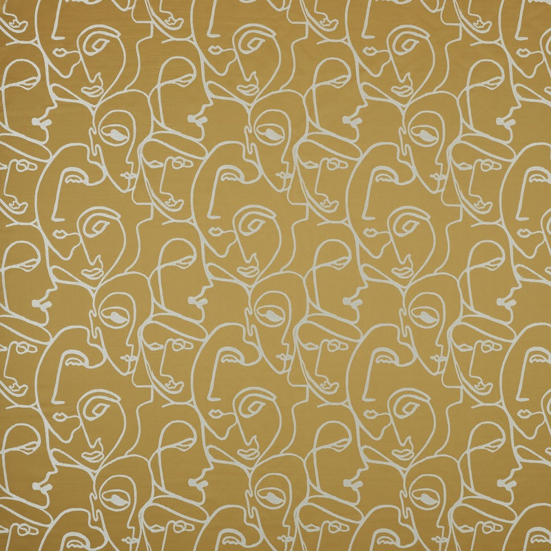 Ashley Wilde Henri Fabric Ochre