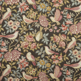 Heritage Curtain Fabric Cedar
