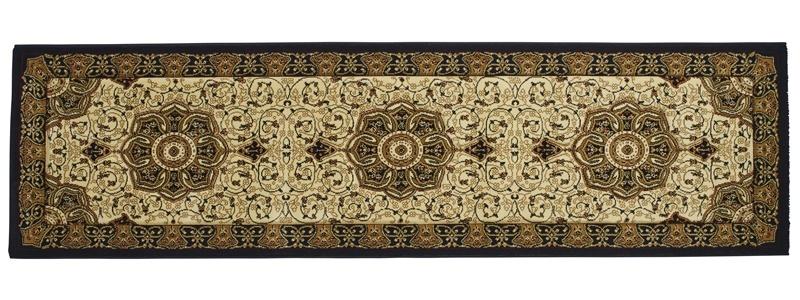 Heritage 4400 Rug Black Cream