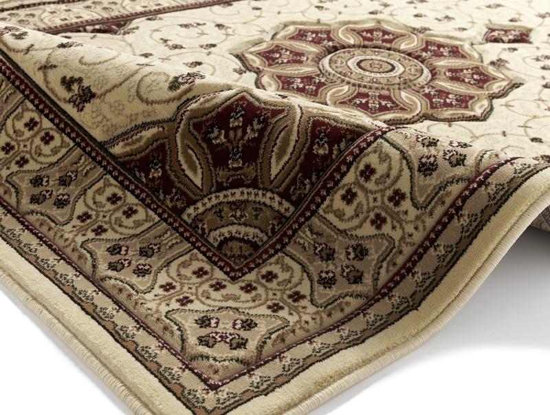 Heritage 4400 Rug Cream Red