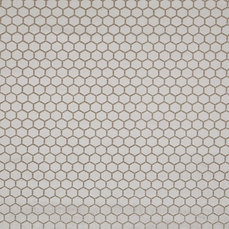 Clarke & Clarke Hexa Fabric Taupe