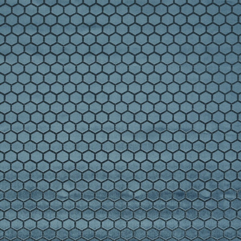 Clarke & Clarke Hexa Fabric Teal