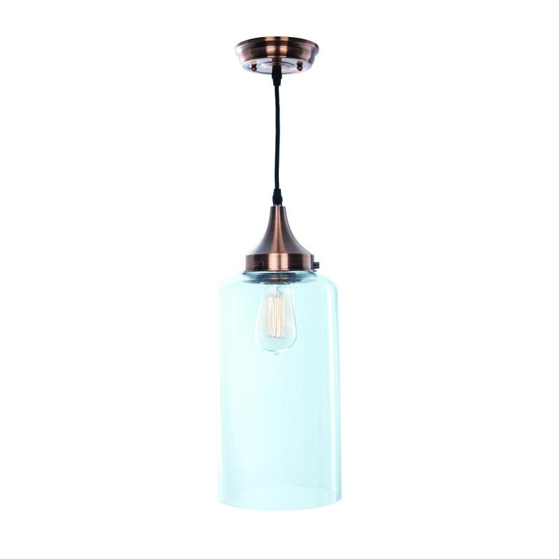 Goswell Glass Lantern Copper