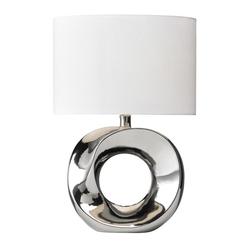 Polo Lamp Chrome / White