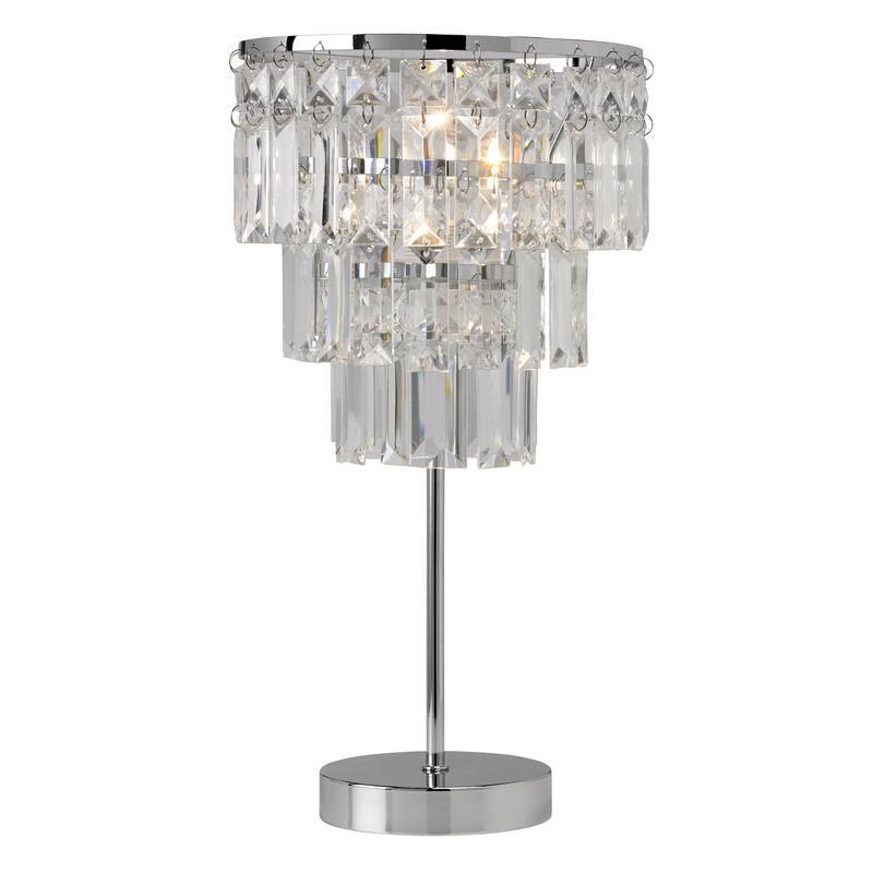 Victoria Table Lamp Chrome