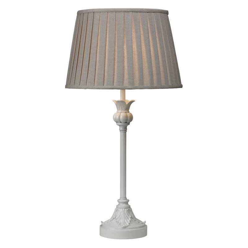 Scala Table Lamp White White