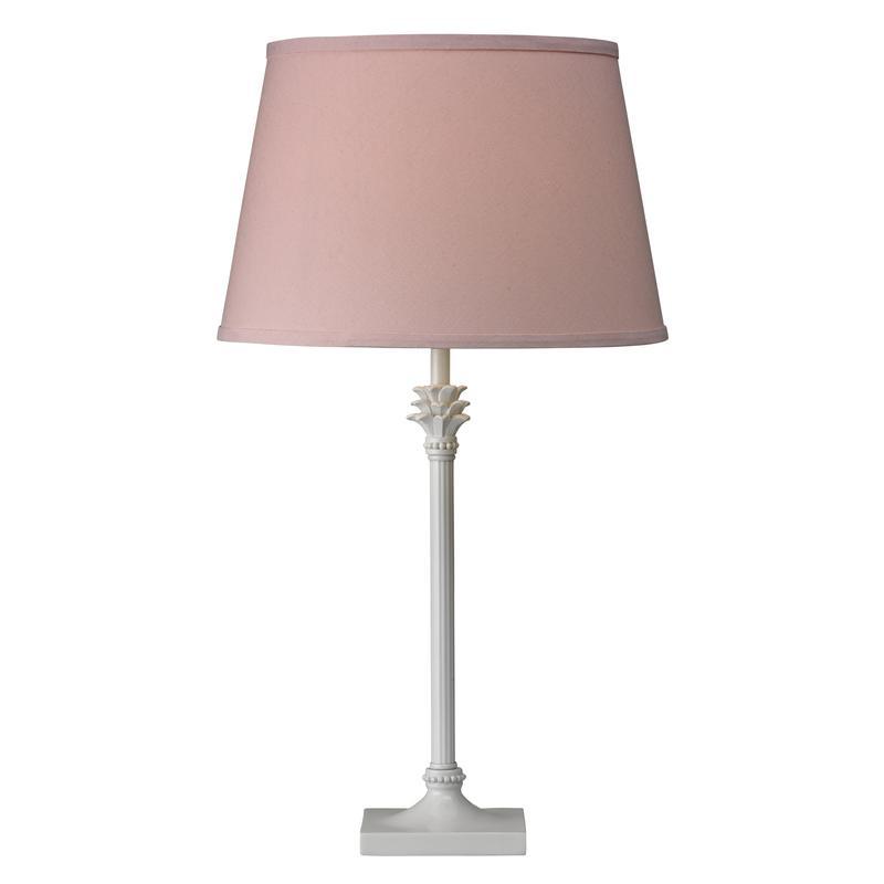 Palmer Table Lamp White / Pink White / Pink
