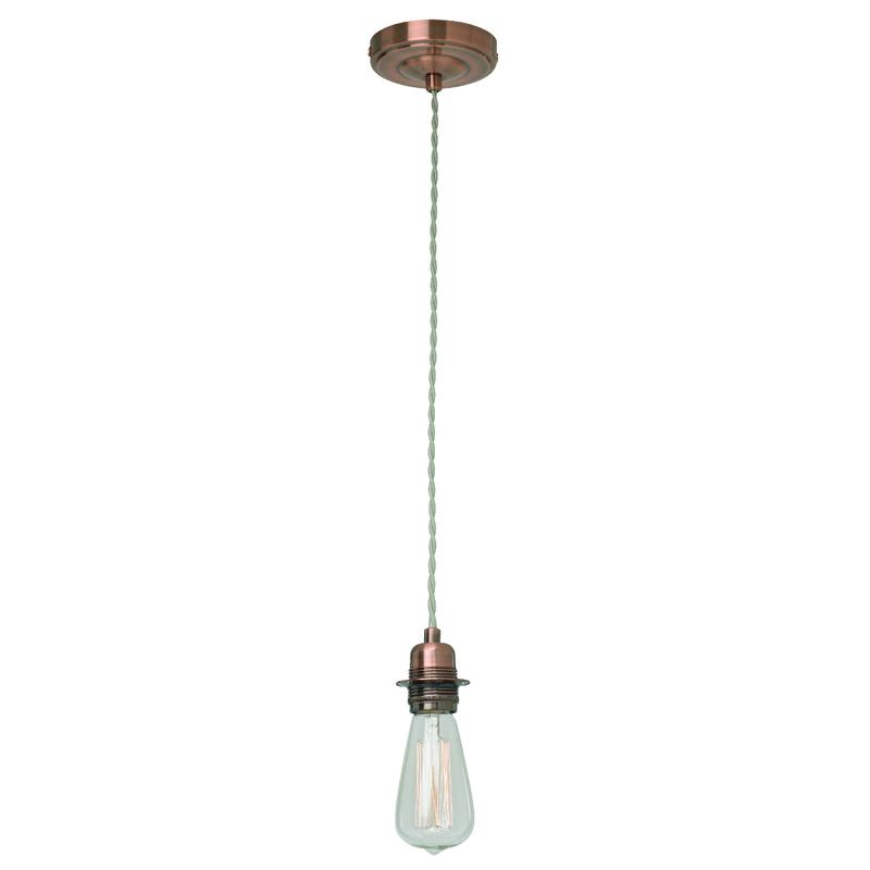 Pendant Fitting Suspension Set Brushed Copper