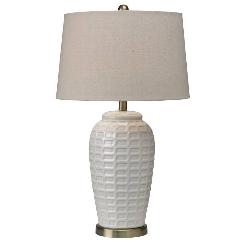Grenada Table Lamp White / Nautral