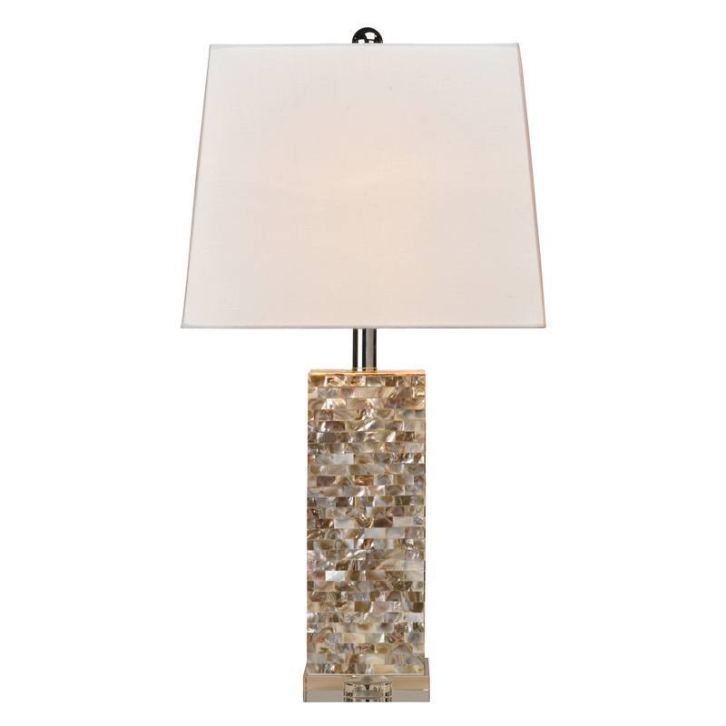 Phoebe Table Lamp Natural / White