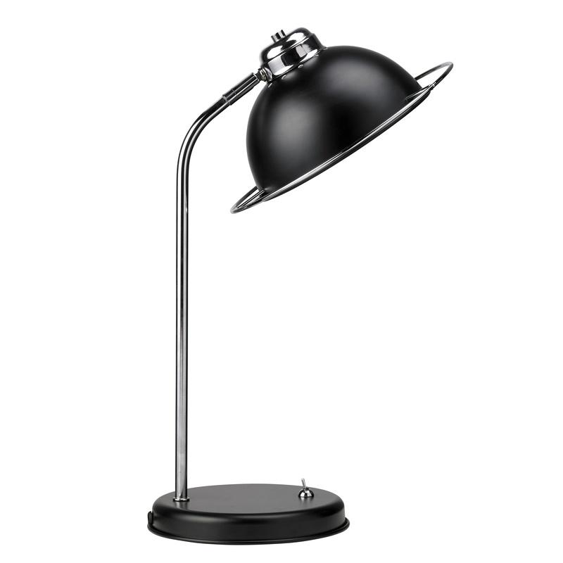 Bauhaus Table Lamp Black / Chrome
