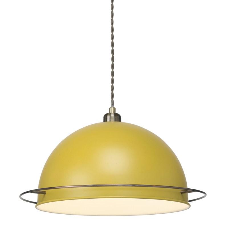 Bauhaus Metal Pendant Ochre / Copper
