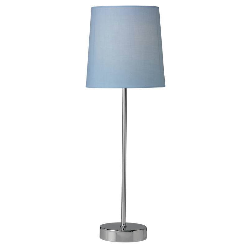 Tall Stick Table Lamp Blue