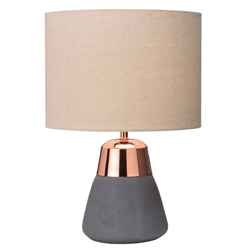 Jasper Table Lamp Copper / Grey