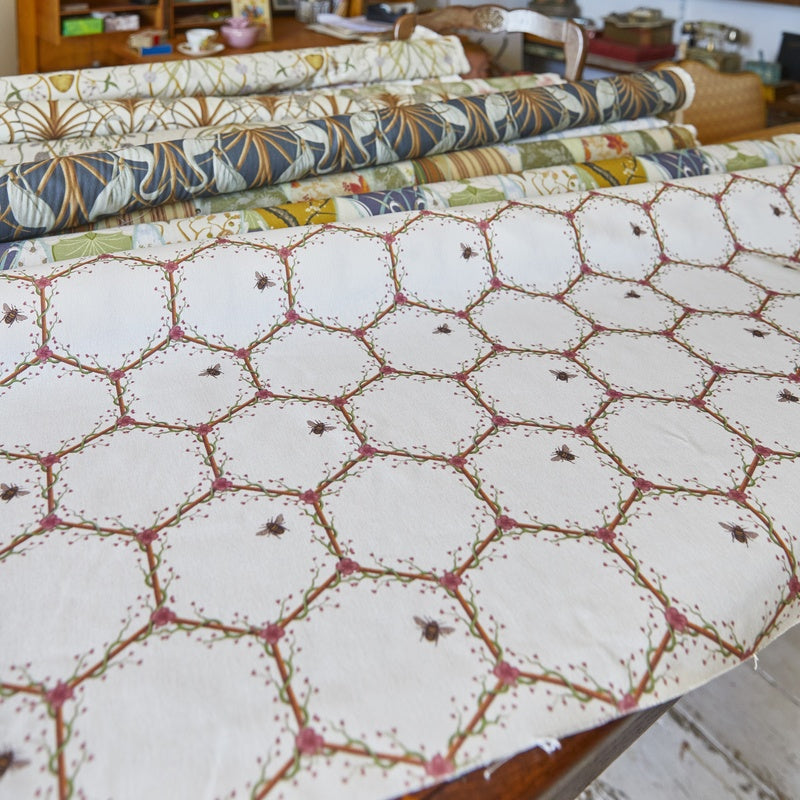 The Chateau by Angel Strawbridge Honey Comb Fabric Cream