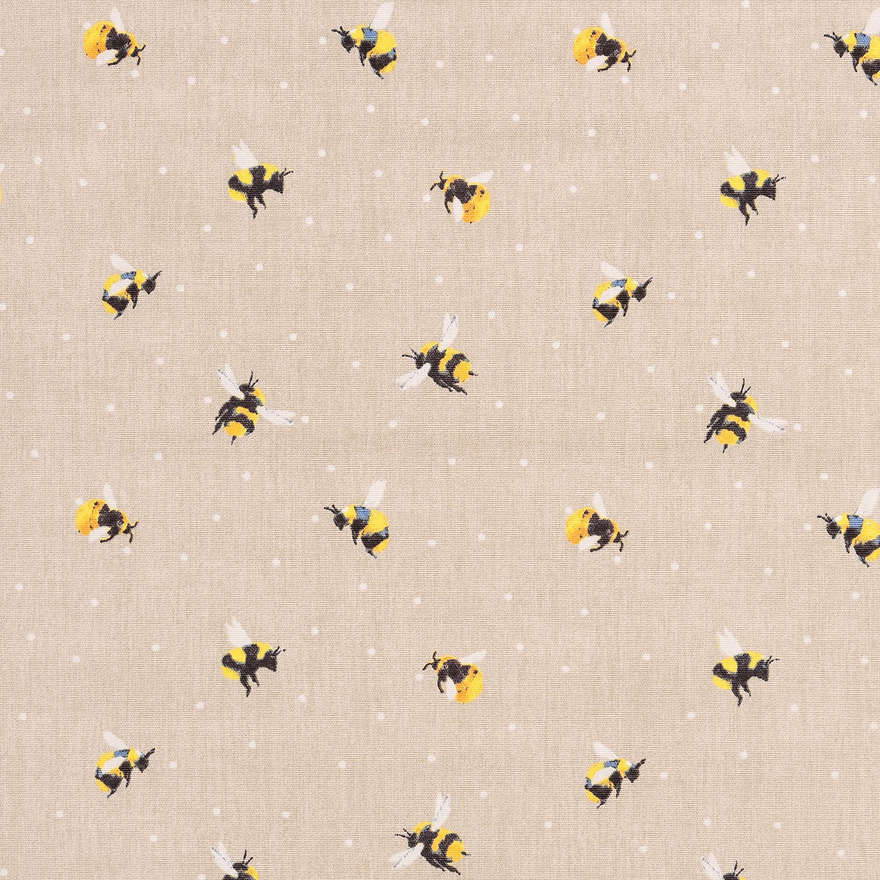 Honeybee Fabric Natural
