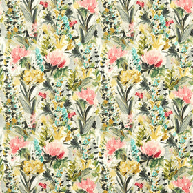 Hydrangea Curtain Fabric Autumn