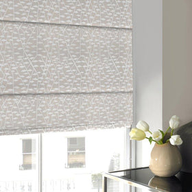 Illinios Roman Blind Linen