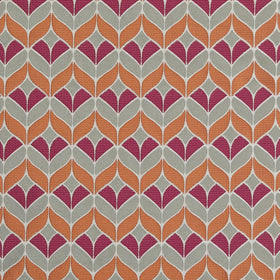 Illion Curtain Fabric Nectarine