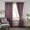 Ilsa Fully Lined Ready Made Curtains Heather