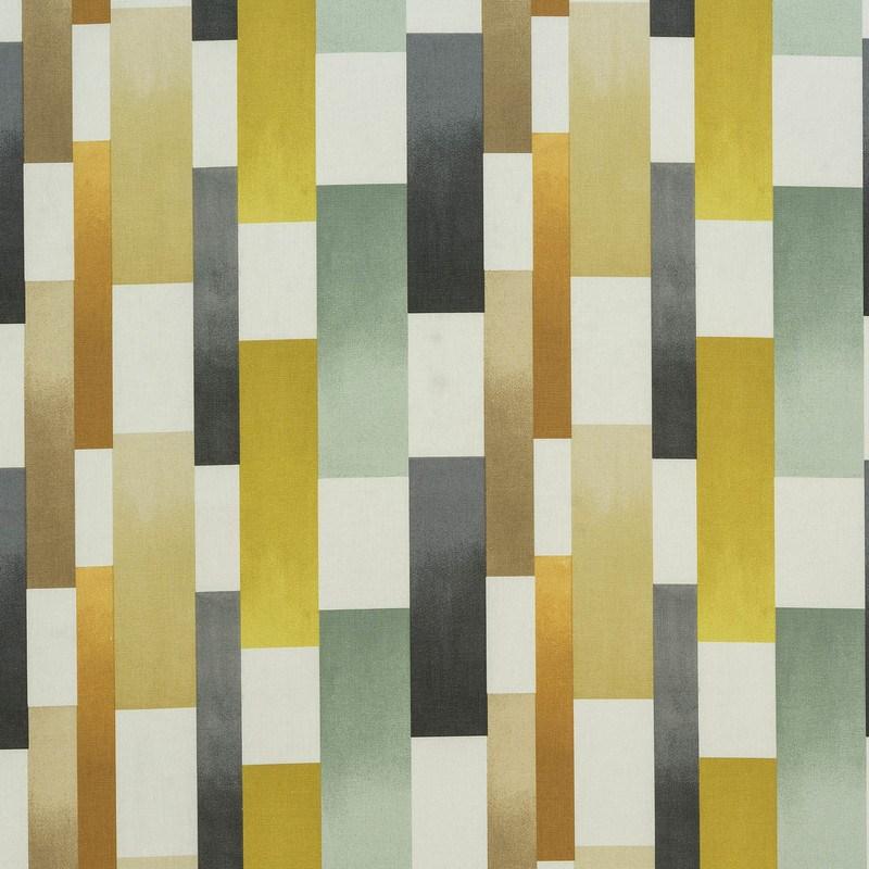 Imola Curtain Fabric Ochre Ochre