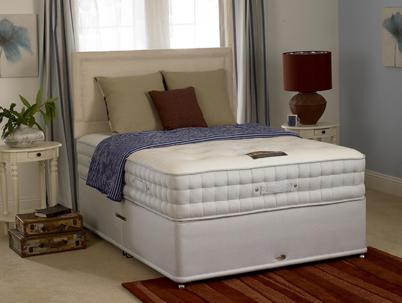 Inspirations 3500 Memory Bed Set BLUEGREY/WHITE